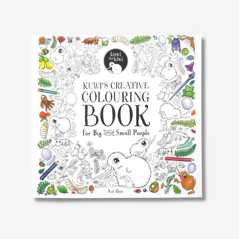 Kuwi's Creating Colouring Book-Illustrated Publishing-Matakana Pharmacy
